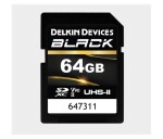 Delkin SDXC BLACK Rugged UHS-II R300/W250 (V90) 64GB (new) EDF_1138149