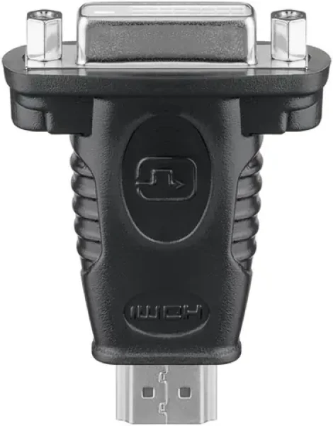 Goobay 68098 černá / Redukce / DVI-D(M) - HDMI(F) / video (68098)