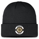 Fanatics Pánská Zimní Čepice Boston Bruins Authentic Pro Training Camp Cuffed Knit Hat - Black