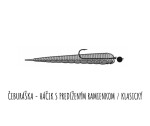 Libra Lures Červ Slayzur 55 12ks - Pellet 035,Libra Lures Červ Slayzur 55 12ks - Pellet 035