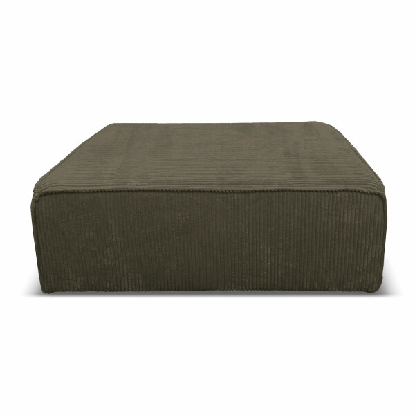 FRONTI Taburet FIRE - olivový - manšestr - LINCOLN 37