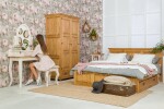 ARTEN (NANO Systems s.r.o.) Rustikální jednolůžková postel POPRAD ACC03 - borovice