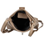 Dámská kožená crossbody kabelka Lara sweet, taupe