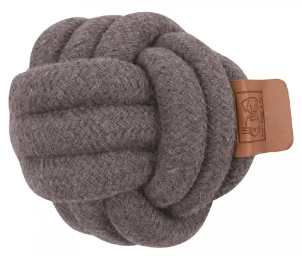 M-Pets Míč Coto bavlněný šedý / Přetahovadlo / Bavlna / O 9,5 cm (354013)