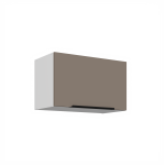Horní skříňka nad digestoř Aria 60 GU-36 1F Barva korpusu: Bílá, Barva dvířek: GR - Graphite AFM