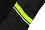 Pánské cyklistické kraťasy ETAPE RACING 2.0, černá/žlutá fluo (protiskluzové silikonové zakončení, velikost L)