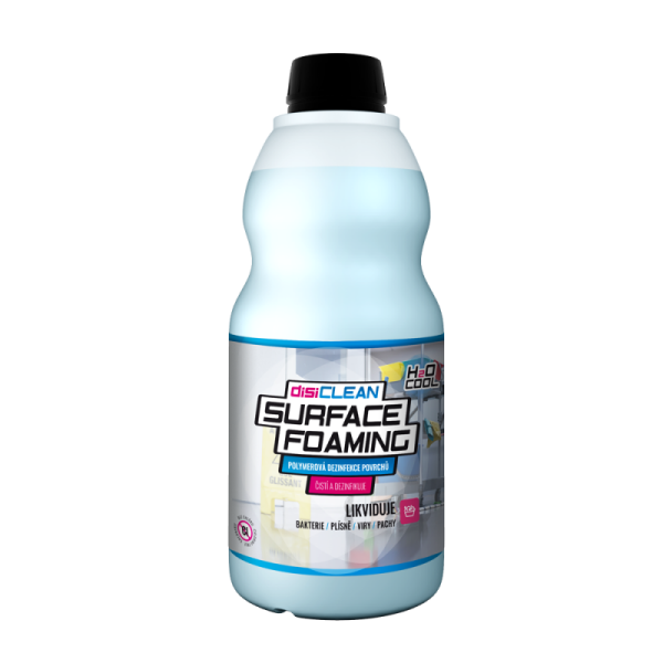 Bazénová chemie H2O Cool disiCLEAN SURFACE foaming 1L
