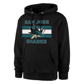 47 Brand Pánská mikina San Jose Sharks 47 BURNSIDE Pullover Hood Velikost: