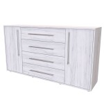 Nábytek Mikulík Komoda ELITE L - hl. 43 cm ROZMĚR: (š/v/h) 170 x 86 x 43 cm