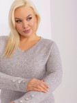 Sweter PM SW PM1020.12P szary Velikost: