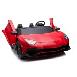 Mamido Dětské elektrické autíčko Lamborghini Aventador SV červené