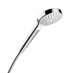 HANSGROHE - Croma Select S Sprchová hlavice Multi, 3 proudy, EcoSmart, bílá/chrom 26801400