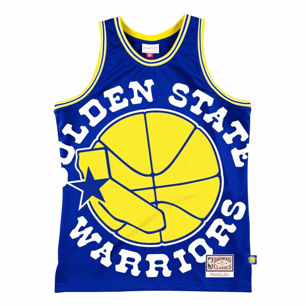 Mitchell & Ness Pánský dres Golden State Warriors NBA Big Face 2.0 Jersey Velikost: S