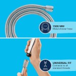 GROHE - Hadice Sprchová hadice VitalioFlex Metal 1,5 m, chrom 22108000