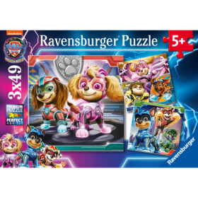 Ravensburger Puzzle - Tlapková patrola ve velkofilmu 3x49 dílků