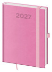 Diář 2027 denní B6 Print Pop - růžová