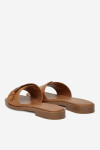 Pantofle Lasocki RST-EMIE-02 Přírodní kůže (useň) - Lícová