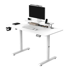 ULTRADESK HIGHLANDER bílá / Pracovní elektricky nastavitelný stůl / 120 x 60 x 72-117 cm (UDESK-HG-WT)