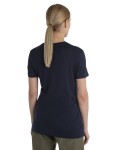 ICEBREAKER Wmns Merino 150 Tech Lite III SS Tee, Midnight Navy velikost: M