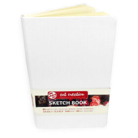 Talens Art Creation Sketch Book - skicák v bílé tvrdé vazbě 13x21cm 80 listů 140 g