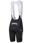 Cyklokraťasy CYCOLOGY Polka Dot, černé, dámské (Motiv Polka Dot, velikost XXL)