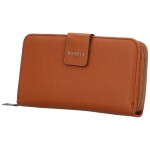 Trendy dámská koženková peněženka MaxFly Fabriz, camel