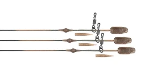 FOX Edges Camo Heli-Clip Rigs Leadcore / Hotový návazec / 50 lb / 75 cm / 3 ks (CRT008)