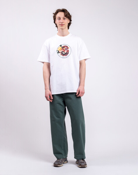 Carhartt WIP Brandon Pant Velvet Green stone dyed L