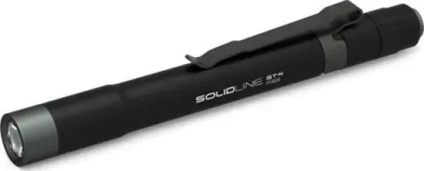 SolidLine ST4 černá / Svítilna / 180 lm / dosvit až 70m / 2x AAA / IP54 (502209)