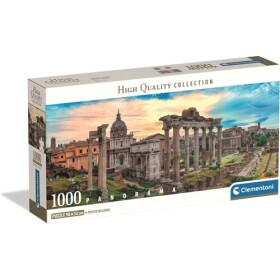 Panoramatické puzzle Soumrak nad věčným městem 1000 dílků