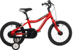 Dětské kolo LEADER FOX BUBU 16", model 2025-1, barva red