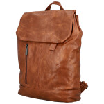 Trendy dámský koženkový kabelko-batoh Vexen, hnědý