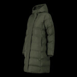 CMP dámská zimní bunda s kapucí, zateplená, nepromokavá, zelená (34K0096/F905) 48