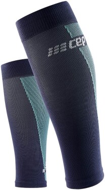 CEP dámské běžecké kompresní lýtkové návleky ULTRALIGHT - blue/light blue Velikost: II (25-31 cm obvod lýtka)