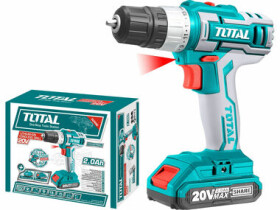 TOTAL-TOOLS TDLI20024 / Aku vrtací šroubovák / 20V / 1500 ot-min / 1x aku (TDLI20024)