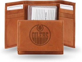 Rico Kožená Peněženka Edmonton Oilers NHL Embossed Trifold