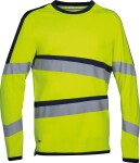 Reflexní pracovní tričko COFRA ELDORET Barva: Oranžová, Velikost: S (V658-0-02_Z_2)