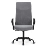 Kancelářská židle, houpací mechanismus, šedá látka, KA-W3109 GREY