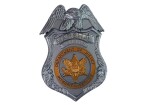Mamido Policejní souprava pistole odznak námořnická modř zvukové světelné efekty 37cm