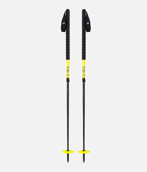 Teleskopické hůlky BLACK CROWS Duos Freebird Black/Yellow