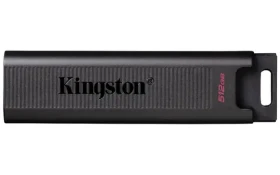 Kingston DataTraveler Max 512GB černá / Flash Disk / USB-C 3.2 gen. 2 / čtení: až 1000MBs / zápis 900MBs (DTMAX/512GB)