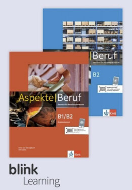 Aspekte Beruf B1/B2 Brück. &amp; B2 – Digitale BlinkLearning – Kurs./Übungsbuch – Unterrichtende (3 roky)