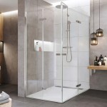 Mereo Sprchový kout, Novea, obdélník, zalamovací, 90x100 cm, chrom ALU, sklo Čiré CK12833ZVR