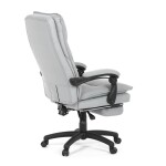 Kancelářské křeslo, synchronní mechanismus, stříbrná látka, KA-Y350 SIL
