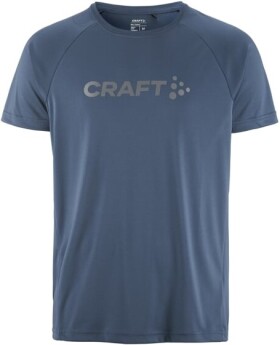 Běžecké tričko CRAFT CORE Essence Logo - modrá Velikost textilu: 4XL