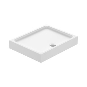 CERSANIT - Sprchová vanička obdélníková TAKO 100x80x16 s panelem k zabudování S204-027