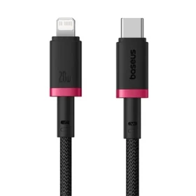 Baseus Dura (P10377800U01-01) Rychlonabíjecí kabel USB-C/Lightning 20W 1m černo-šedá (P10377800U01-01)