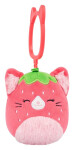 Squishmallows Klíčenka Jahodová kočka - Olma