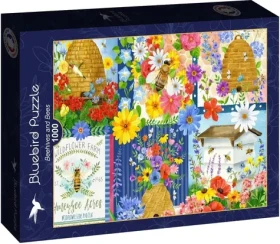 BLUEBIRD Puzzle Včelky a včelí úly