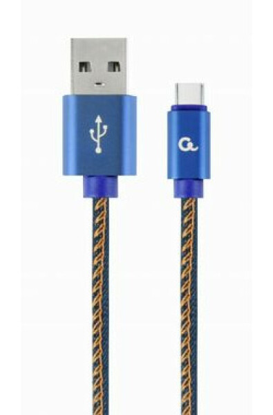 Gembird USB 2.0 A (M) - USB-C (M) kabel 1 m modrá (CC-USB2J-AMCM-1M-BL)